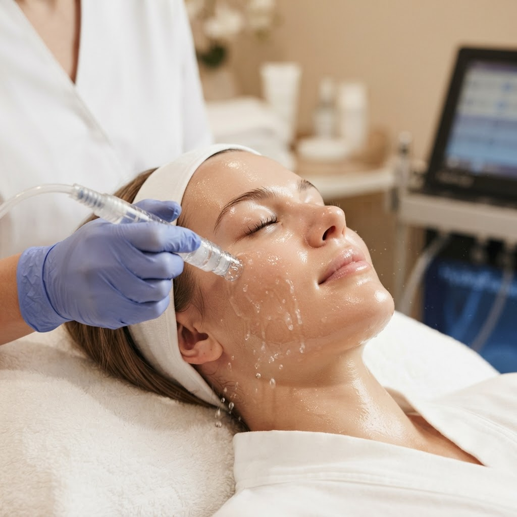 Aquafacial Gesichtsbehandlung bei Glamour by Agnes in Bochum