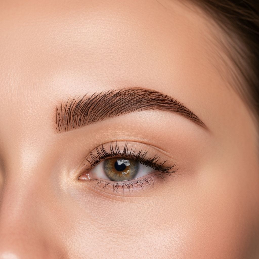 Powder Brows Permanent Make-Up Bochum - Natürliche pudrige Augenbrauen